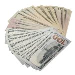$1850 New Style Mixed (50) Bill Pack - Prop Movie Money