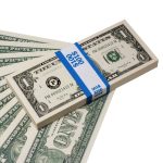 2000 - 1980 Series $1 Full Print Prop Money Stack - Prop Movie Money