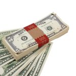 1980 Series $5 Aged $500 Full Print Prop Money Stack - Prop Movie Money
