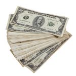 1980 Series $500,000 Aged Blank Filler Duffel Bag - Prop Movie Money