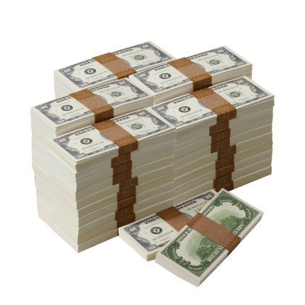 1980 Series $500,000 Full Print Package - Prop Movie Money