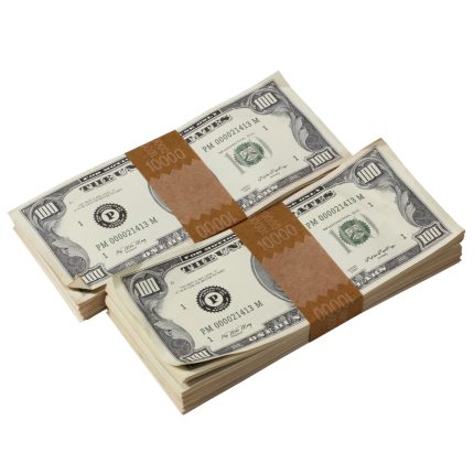1980s Series $100s Aged $20,000 Full Print Package - Prop Movie Money