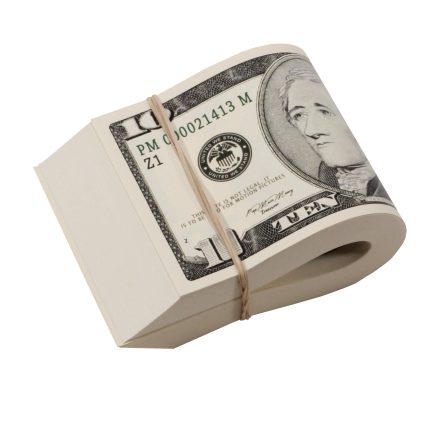 2000 Series $1,000 Blank Filler Fat Fold - Prop Movie Money