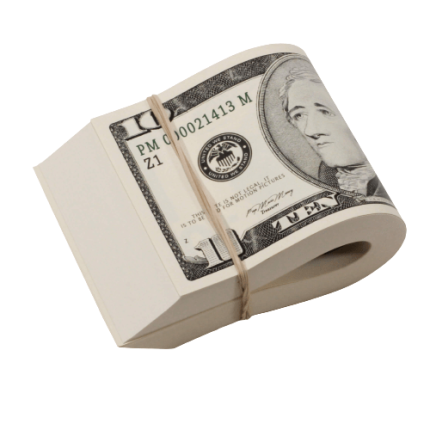 2000 Series $1,000 Full Print Fat Fold - Prop Movie Money
