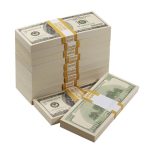 2000 Series $100,000  Blank Filler Prop Money Bundle - Prop Movie Money