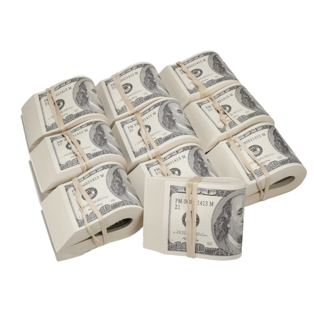 2000-series-100000-full-print-fold-bundle-6779827 2000 Series $100,000 Full Print Fold Bundle - Prop Movie Money
