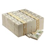 2000 Series $1,000,000 Blank Filler Prop Money Package - Prop Movie Money