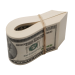 2000 Series $2,000 Full Print Fat Fold - Prop Movie Money