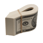 2000 Series $2,000 Full Print Fat Fold - Prop Movie Money