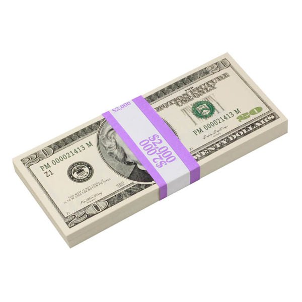 2000-series-20s-blank-filler-2000-prop-money-stack-7216554-2 2000 Series $20s Blank Filler $2,000 Prop Money Stack - Prop Movie Money
