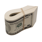 2000 Series $500 Full Print Fat Fold - Prop Movie Money