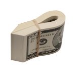 2000 Series $50,000 Blank Filler Fat Fold Bundle - Prop Movie Money