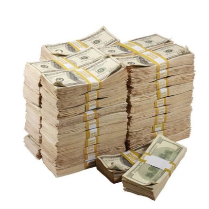 2000 Series $500,000 Aged Blank Filler Prop Money Bundle - Prop Movie Money