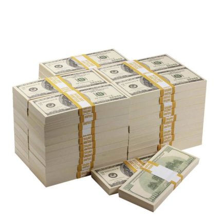2000 Series $500,000 Blank Filler Prop Money Bundle - Prop Movie Money