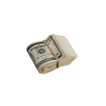 2000 Series Mix $18,500 Aged Full Print Fold Prop Money Bundle - Prop Movie Money