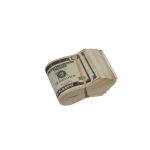2000 Series Mix $18,500 Aged Full Print Fold Prop Money Bundle - Prop Movie Money