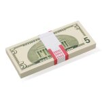 2000 Series Mix $18,500 Full Print Prop Money Package - Prop Movie Money