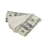 2000 Series Mix $18,600 Aged Blank Filler Fold Bundle - Prop Movie Money