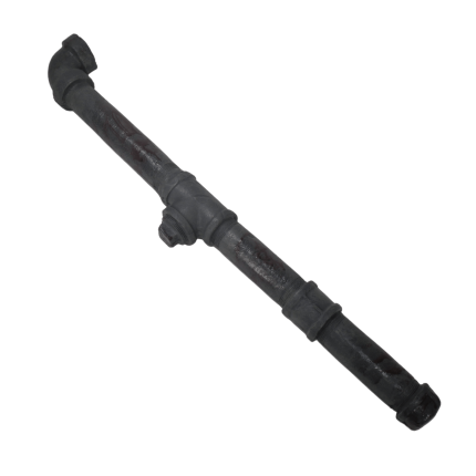 28” Foam Lead Pipe – Aged-Look Prop for Film & Cosplay - Prop Movie Money
