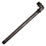 28” Foam Lead Pipe – Aged-Look Prop for Film & Cosplay - Prop Movie Money