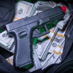 9" Glock Prop Gun - Prop Movie Money