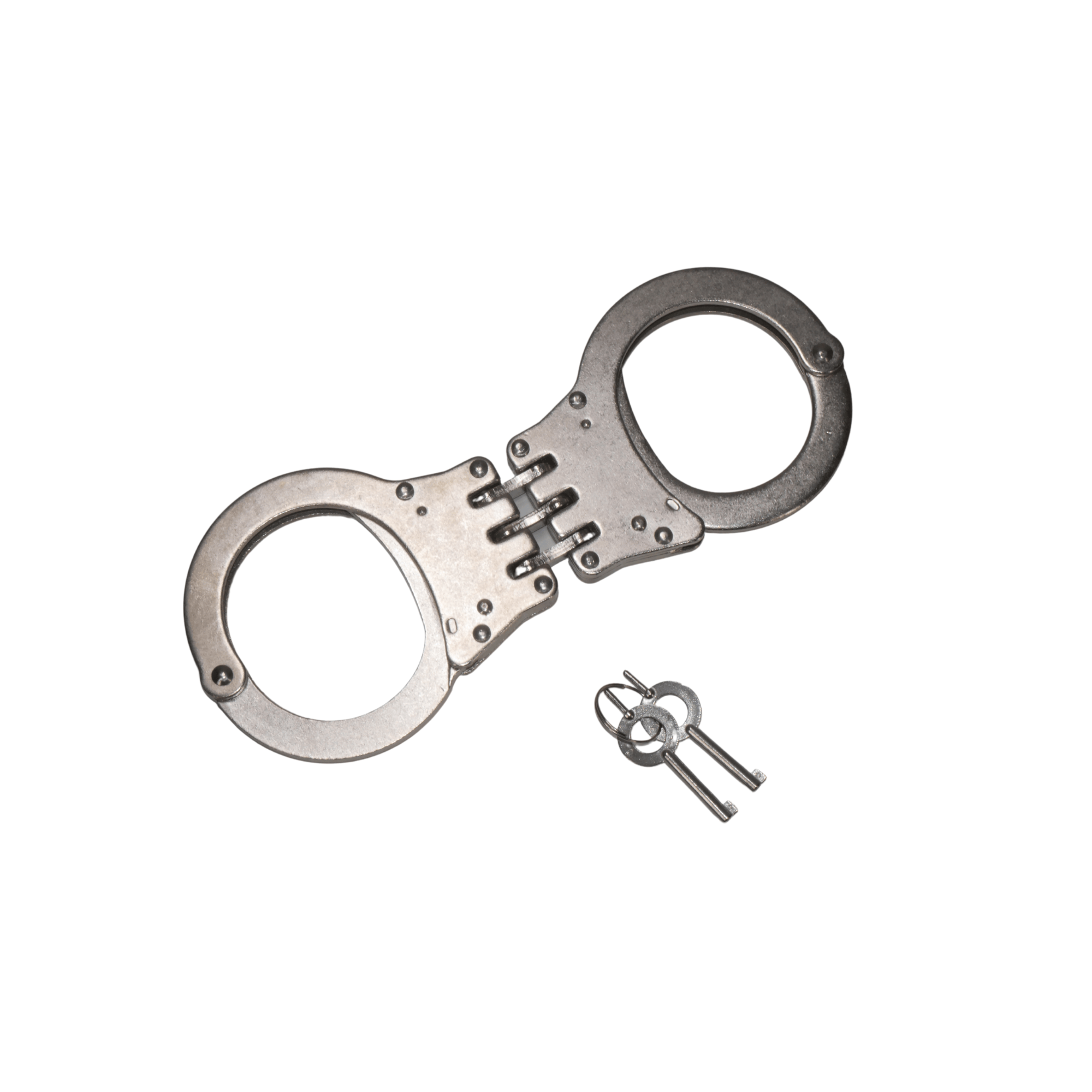 hinged-prop-handcuffs-with-keys-holster-chrome-stainless-steel-for-film-cosplay-training-2164660 Hinged Prop Handcuffs with Keys & Holster – Chrome Stainless Steel for Film, Cosplay & Training - Prop Movie Money