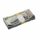 Mixed Series $100,000 Aged Blank Filler Prop Money Package - Prop Movie Money