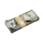 New Series $100s Aged $10,000 Full Print Prop Money Stack - Prop Movie Money