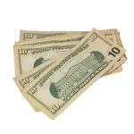 New Series $10 Aged $1,000 Full Print Fat Fold - Prop Movie Money