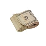 New Series $5 Aged $500 Blank Filler Fat Fold - Prop Movie Money