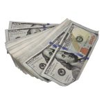 New Series $50,000 Aged Blank Filler Fat Fold Bundle - Prop Movie Money