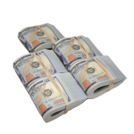 New Series $50,000 Blank Filler Fat Fold Bundle - Prop Movie Money