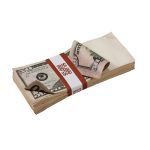 New Series $50s Aged $5,000 Blank Filler Fat Fold - Prop Movie Money