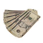 New Series $5s Aged $500 Full Print Prop Money Stack - Prop Movie Money