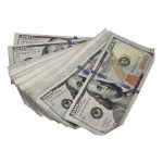 New Series $750,000 Aged Blank Filler Stacks With Silver Aluminum Case - Prop Movie Money
