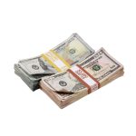New Series Mix $15,000 Aged Full Print Prop Money Bundle - Prop Movie Money