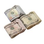 New Series Mix $17,000 Aged Full Print Prop Money Bundle - Prop Movie Money