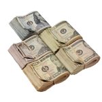 New Series Mix $18,500 Aged Blank Filler Fat Fold Bundle - Prop Movie Money