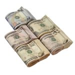 New Series Mix $18,500 Aged Blank Filler Fat Fold Bundle - Prop Movie Money