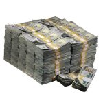 New Style $1,000,000 Aged Blank Filler Prop Money Bundle - Prop Movie Money