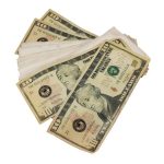 New Style $10s Aged $1,000 Blank Filler Stack - Prop Movie Money