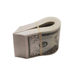 New Style $5,000 Full Print Fat Fold - Prop Movie Money