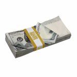 New Style $500,000 Aged Blank Filler Duffel Bag - Prop Movie Money