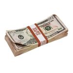 New Style $50s Aged $5,000 Blank Filler Stack - Prop Movie Money