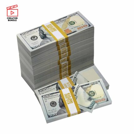 New Style Filmmaker's Essential Pack: High-Resolution $110k Prop Money Combo - Prop Movie Money