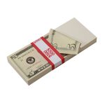 New Style Mix $18,500 Blank Filler Prop Money Package - Prop Movie Money