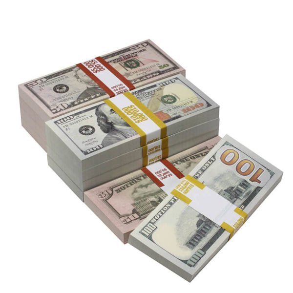 new-style-mix-75000-full-print-prop-money-package-5018828-4 New Style Mix $75,000 Full Print Prop Money Package - Prop Movie Money