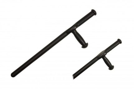 Rubber Tonfa – Safe Prop Blade for Film, Cosplay & Self-Defense Practice - Prop Movie Money