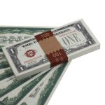 Series 1920's Vintage $1 Full Print $100 Prop Money Stack - Prop Movie Money