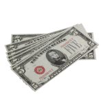 Series 1920s Vintage $5 Full Print Prop Money Stack - Prop Movie Money